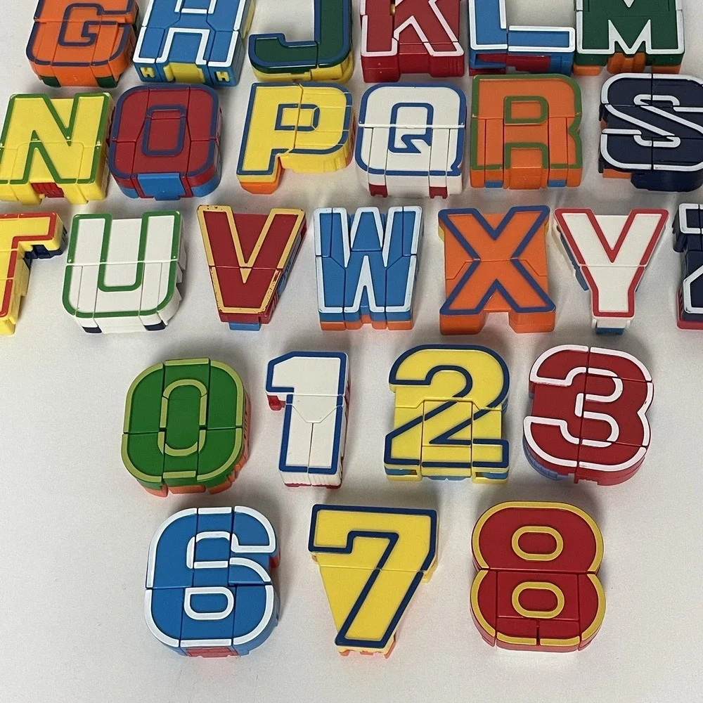 The Unbranded Brand alphabet robots